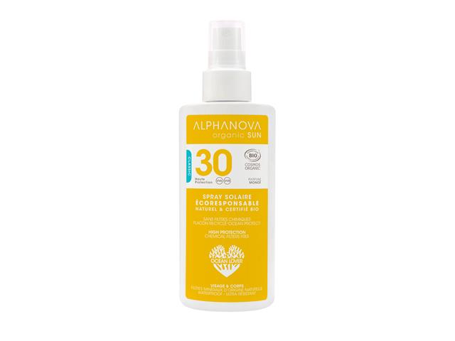 ALPHANOVA SUN Bio Spray p/słon. SPF 30 interakcje ulotka spray  125 g