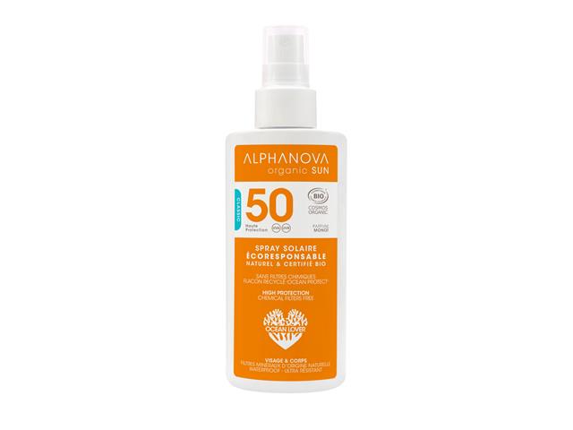 ALPHANOVA SUN Bio Spray p/słon. SPF 50 interakcje ulotka spray  125 g