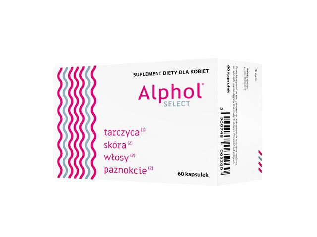 Alphol Select interakcje ulotka kapsułki - 60 kaps.