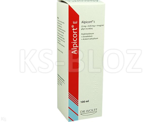 Alpicort E interakcje ulotka płyn do stosowania na skórę (2mg+50mcg+4mg)/ml 100 ml (but.)