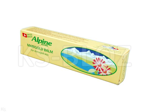 ALPINE HERBS Balsam Nagietkowy interakcje ulotka balsam - 60 g