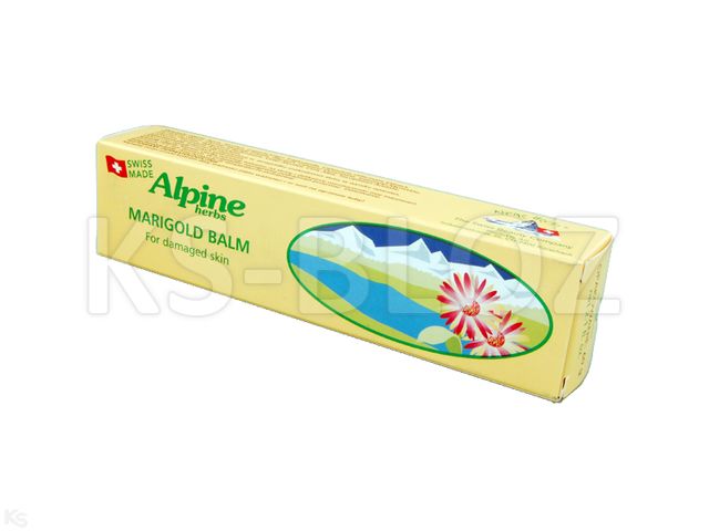 ALPINE HERBS Balsam Nagietkowy interakcje ulotka balsam  60 g