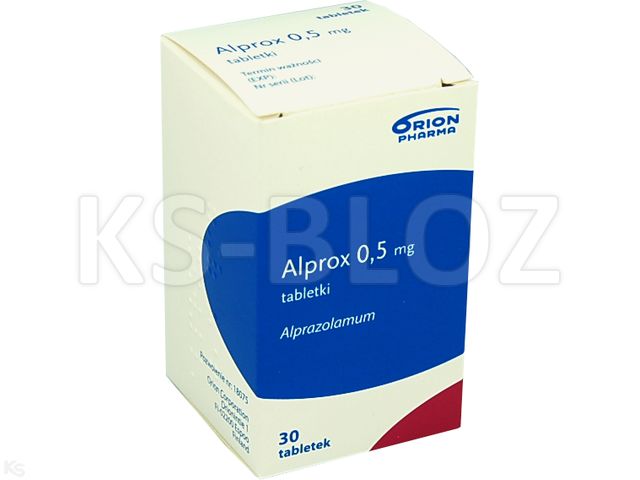 Alprox interakcje ulotka tabletki 500 mcg 30 tabl.