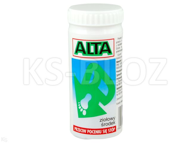 Alta Puder interakcje ulotka proszek  40 g