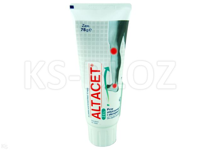 Altacet interakcje ulotka żel 10 mg/g 75 g