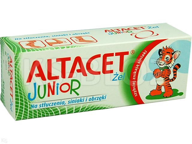 Altacet Junior interakcje ulotka żel  50 g
