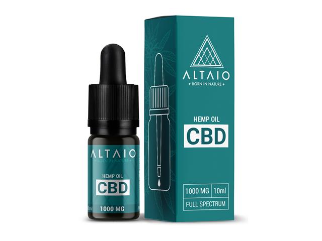 ALTAIO OLEJEK KONOPNY CBD 1000 MG interakcje ulotka olejek - 10 ml (+ zakraplacz)