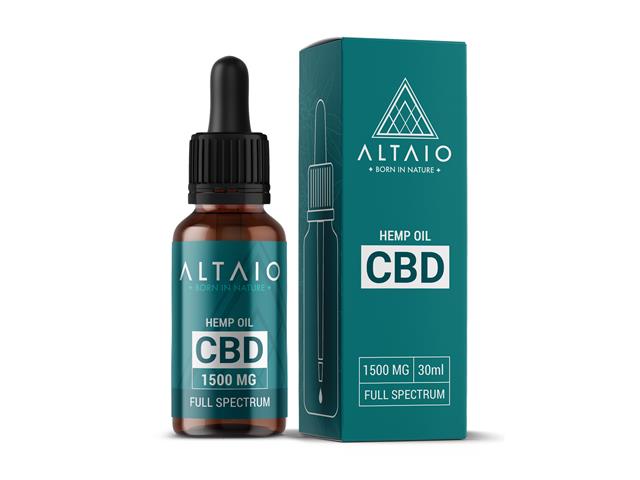 ALTAIO OLEJEK KONOPNY CBD 1500 MG interakcje ulotka olejek - 30 ml