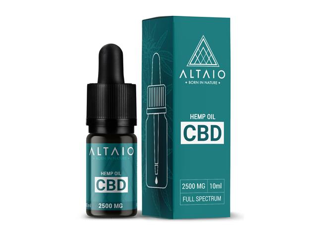 ALTAIO OLEJEK KONOPNY CBD 2500 MG interakcje ulotka olejek - 10 ml (+ zakraplacz)