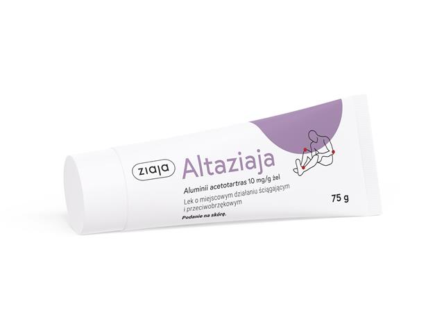 Altaziaja interakcje ulotka żel 10 mg/g 75 g (tub.)