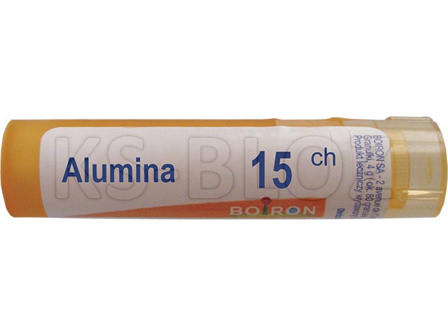 Alumina 15 CH interakcje ulotka granulki  4 g