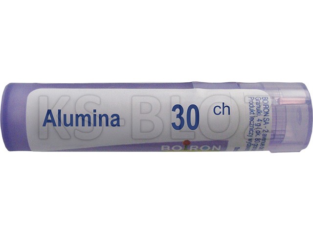 Alumina 30 CH interakcje ulotka granulki  4 g