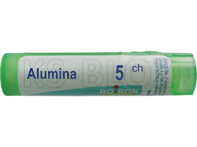 Alumina 5 CH interakcje ulotka granulki  4 g