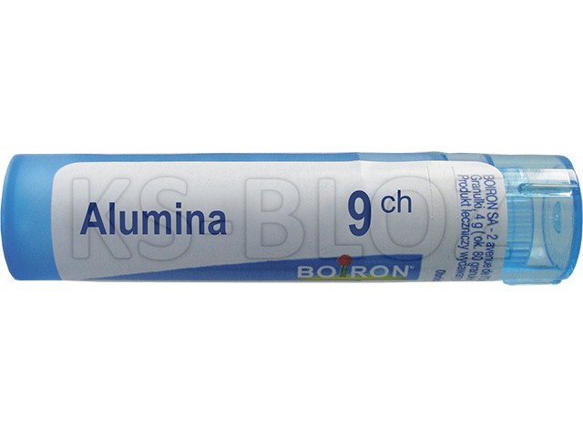 Alumina 9 CH interakcje ulotka granulki  4 g