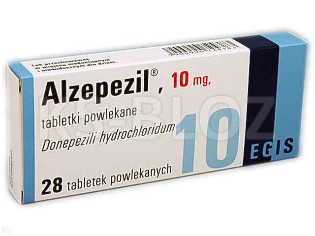 Alzepezil interakcje ulotka tabletki powlekane 10 mg 28 tabl. (2 blist. po 14 tabl.)