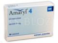Amaryl 4 interakcje ulotka tabletki 4 mg 30 tabl.