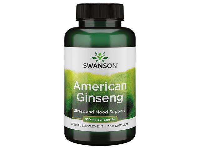 American Ginseng 550 mg interakcje ulotka kapsułki - 100 kaps.