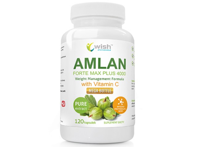 Amlan Original Forte 4000mg interakcje ulotka kapsułki  120 kaps.