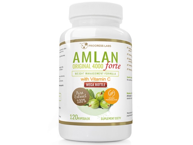 Amlan Original Forte interakcje ulotka kapsułki - 120 kaps.