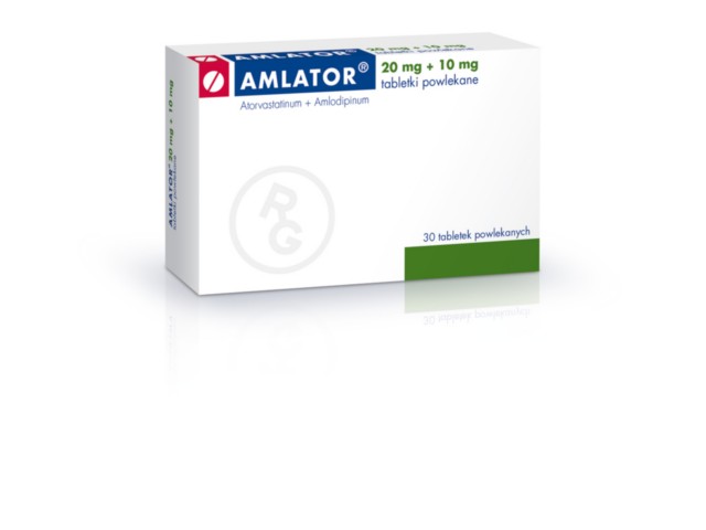 Amlator interakcje ulotka tabletki powlekane 10mg+20mg 30 tabl.