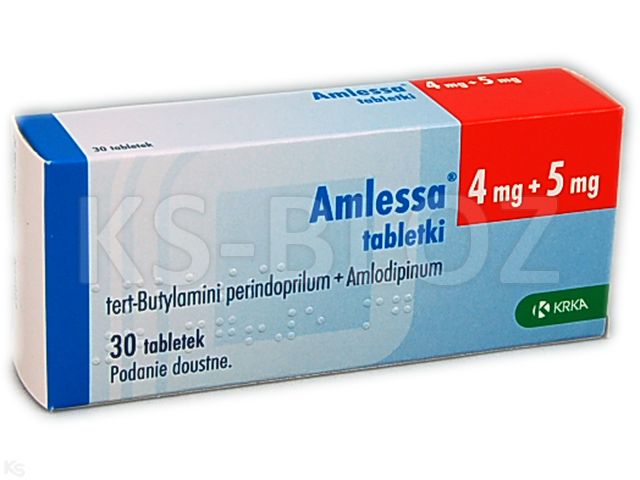 Amlessa interakcje ulotka tabletki 4mg+5mg 30 tabl.