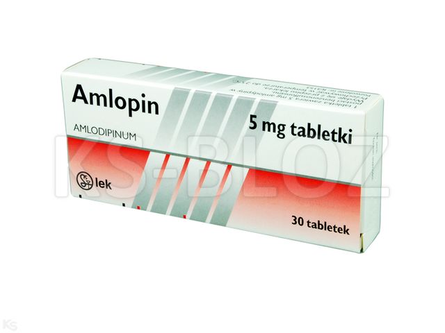 Amlopin interakcje ulotka tabletki 5 mg 30 tabl. | 3 blist.po 10 szt.