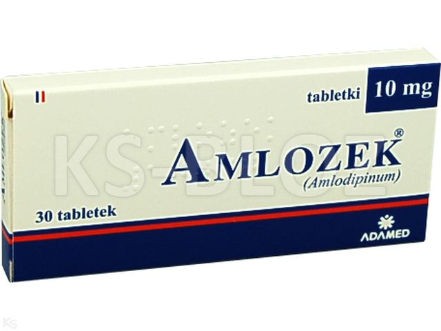 Amlozek interakcje ulotka tabletki 10 mg 