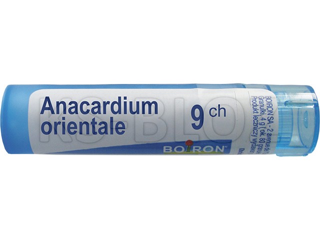 Anacardium Orientale 9 CH interakcje ulotka granulki  4 g