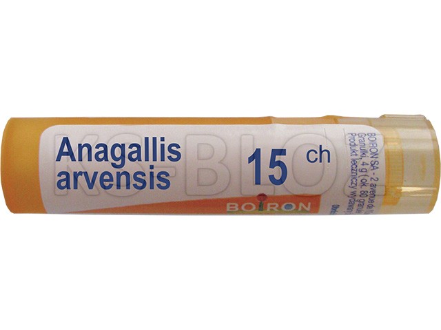 Anagallis Arvensis 15 CH interakcje ulotka granulki  4 g