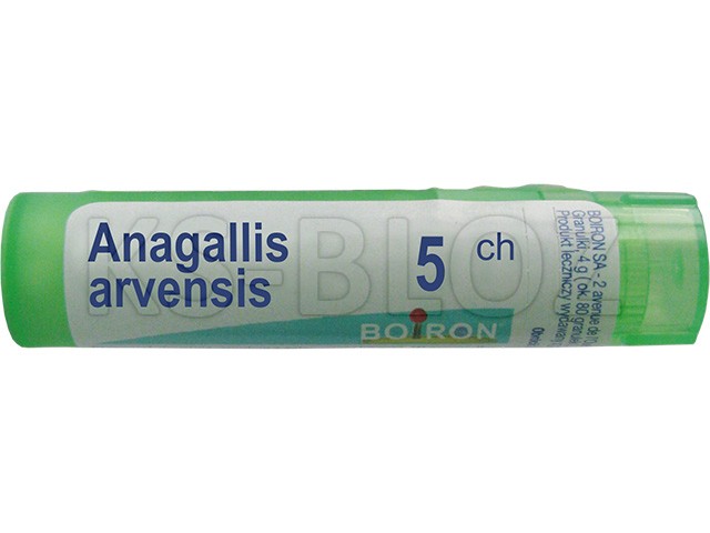 Anagallis Arvensis 5 CH interakcje ulotka granulki  4 g