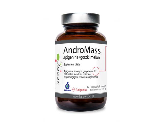 Andromass apigenina + gorzki melon interakcje ulotka kapsułki - 60 kaps.