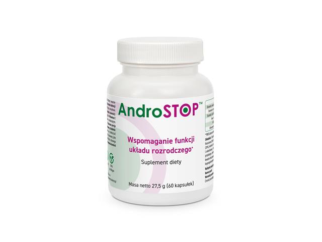 AndroSTOP interakcje ulotka kapsułki - 60 kaps.