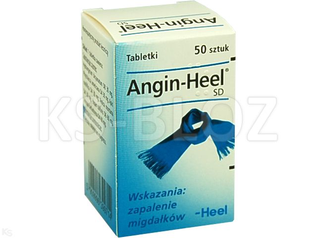 Angin-Heel SD interakcje ulotka tabletki  50 tabl. (poj.)