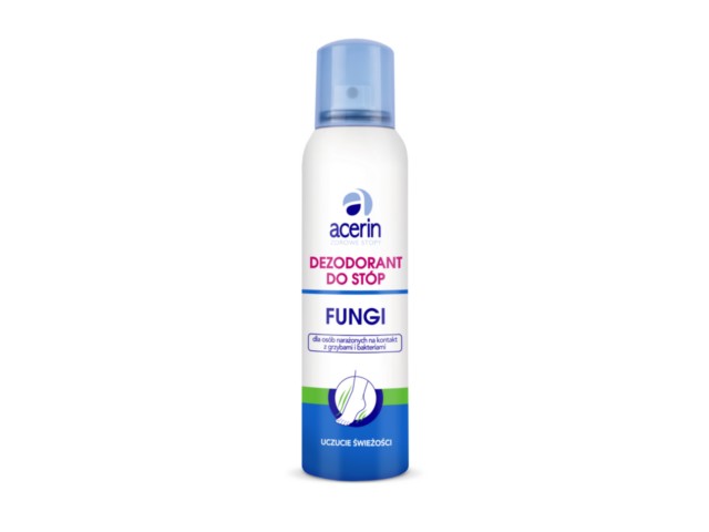 Anida Acerin Fungi Dezodorant do stóp przeciwgrzybiczy interakcje ulotka aerozol  150 ml