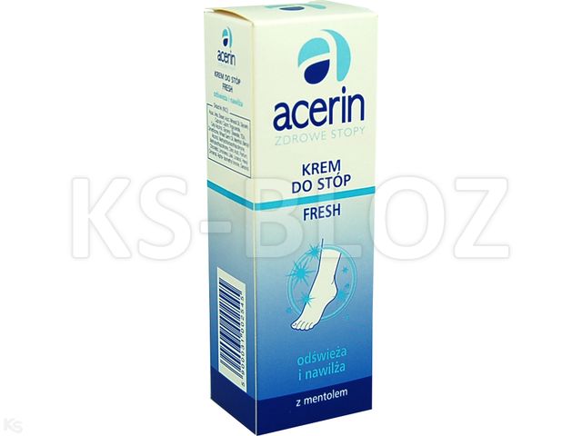 Anida Acerin Krem do stóp odświeżający z mentolem interakcje ulotka   75 ml