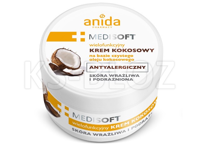 Anida Medisoft Krem kokosowy interakcje ulotka   125 ml