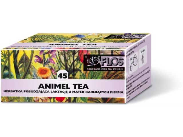 Animel Tea Herbatka dla matek karmiących piersią interakcje ulotka herbata  25 toreb.