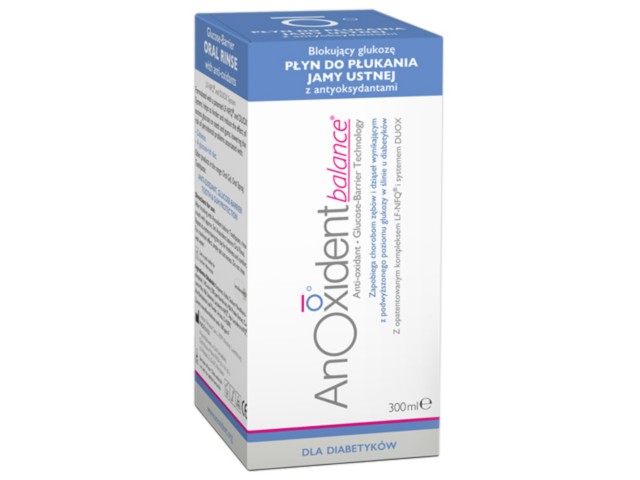 Anoxident Balance Płyn do płukania jamy ustnej interakcje ulotka  - 300 ml