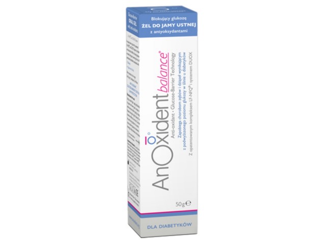 ANOXIDENT Balance Żel do jamy ustnej interakcje ulotka  - 50 g