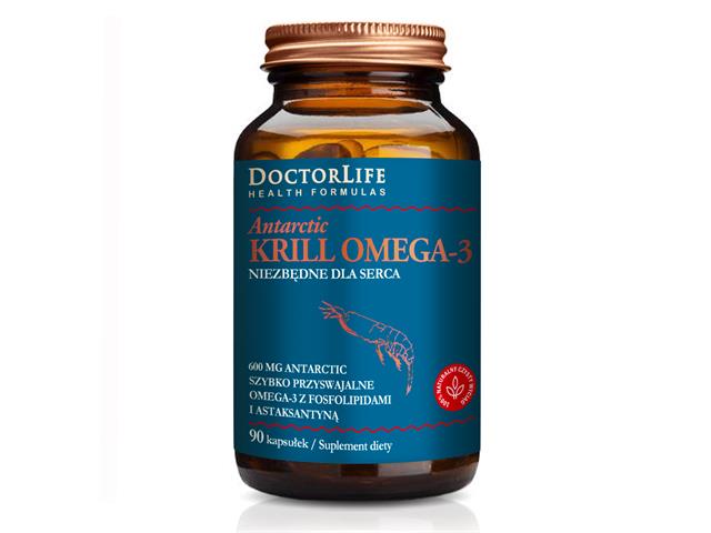 Antarctic Krill Omega 3 interakcje ulotka kapsułki - 90 kaps.