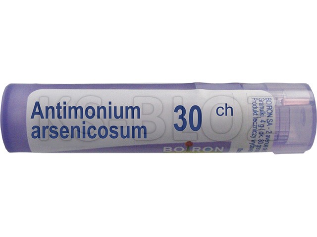 Antimonium Arsenicosum 30 CH interakcje ulotka granulki - 4 g