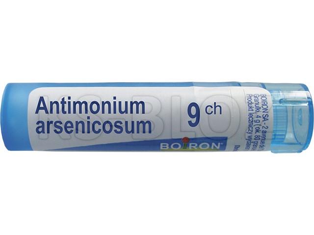 Antimonium Arsenicosum 9 CH interakcje ulotka granulki  4 g