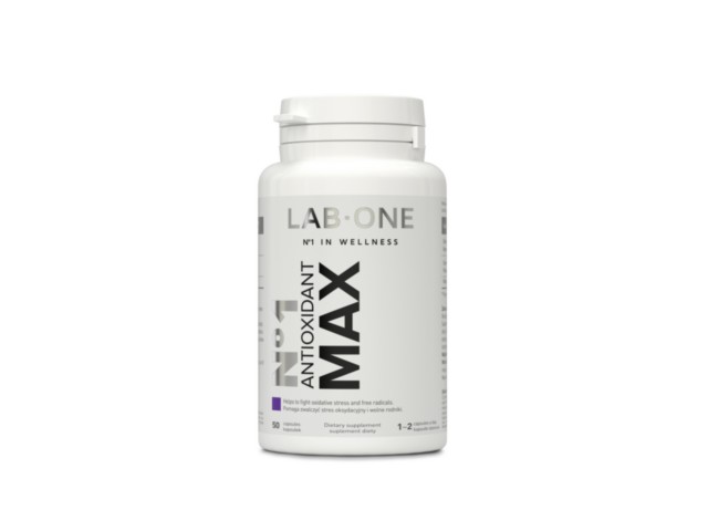 Antioxidant Max interakcje ulotka kapsułki - 50 kaps.