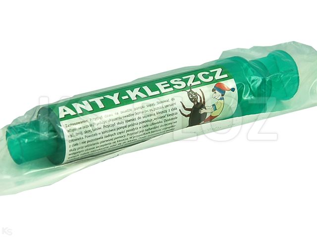 Anty-Kleszcz Przyrząd do usuwania kleszczy i jadu interakcje ulotka  - 1 szt.