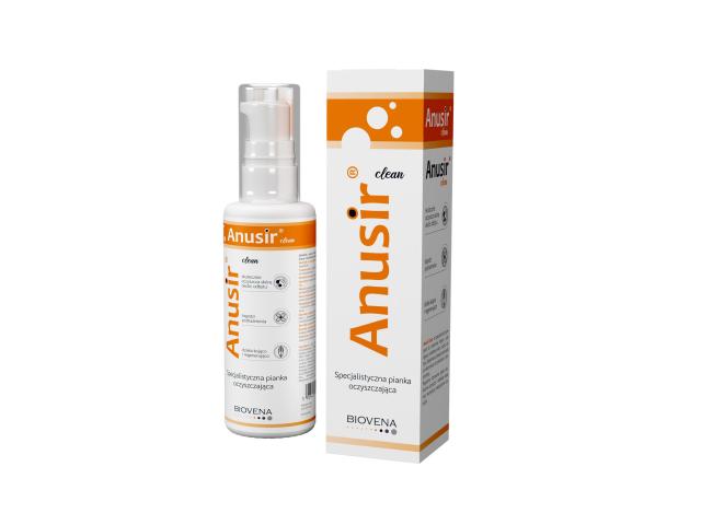 Anusir Clean Pianka oczyszczająca specjalistyczna interakcje ulotka pianka - 225 g