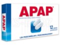 Apap interakcje ulotka tabletki powlekane 500 mg 12 tabl. | blister