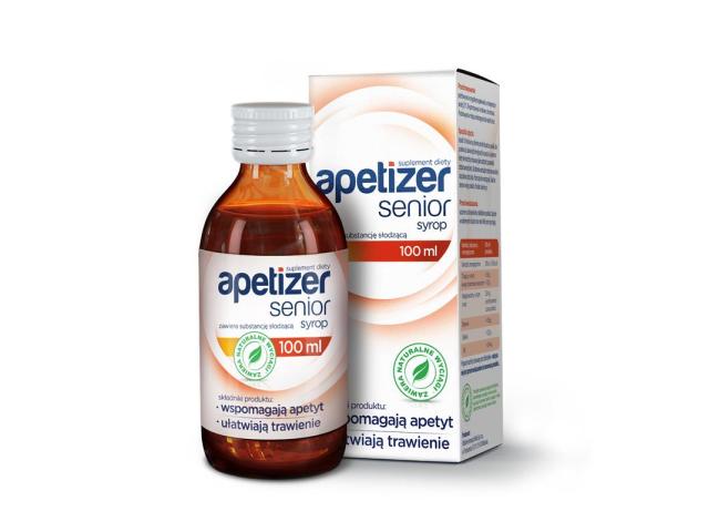 Apetizer Senior interakcje ulotka syrop - 240 ml