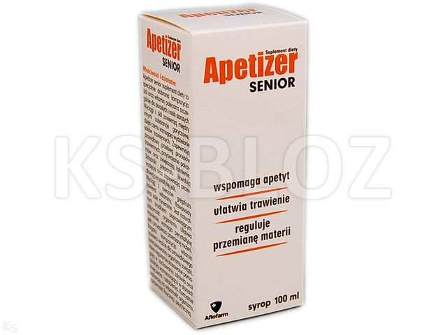 Apetizer Senior Syrop interakcje ulotka   100 ml