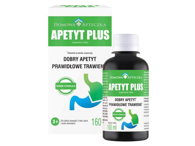 Apetyt Plus interakcje ulotka płyn  160 ml