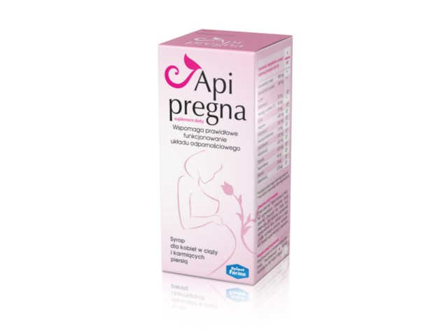 Apipregna interakcje ulotka syrop - 120 ml